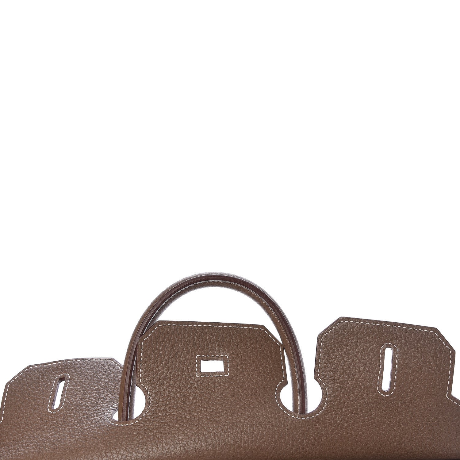 Hermes Taurillon Clemence Birkin 35 Etoupe 16 of 30