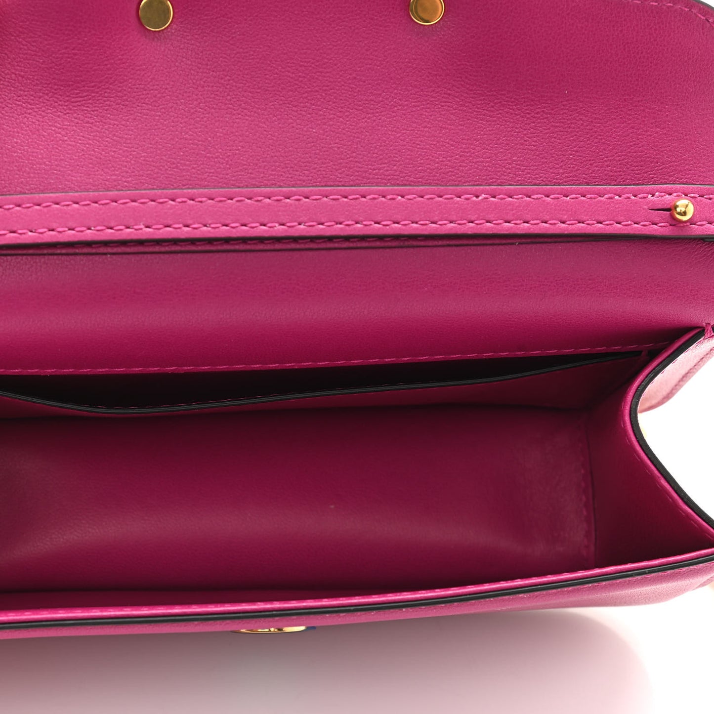 Calfskin Vlogo Small Loco Shoulder Bag Rose Violet