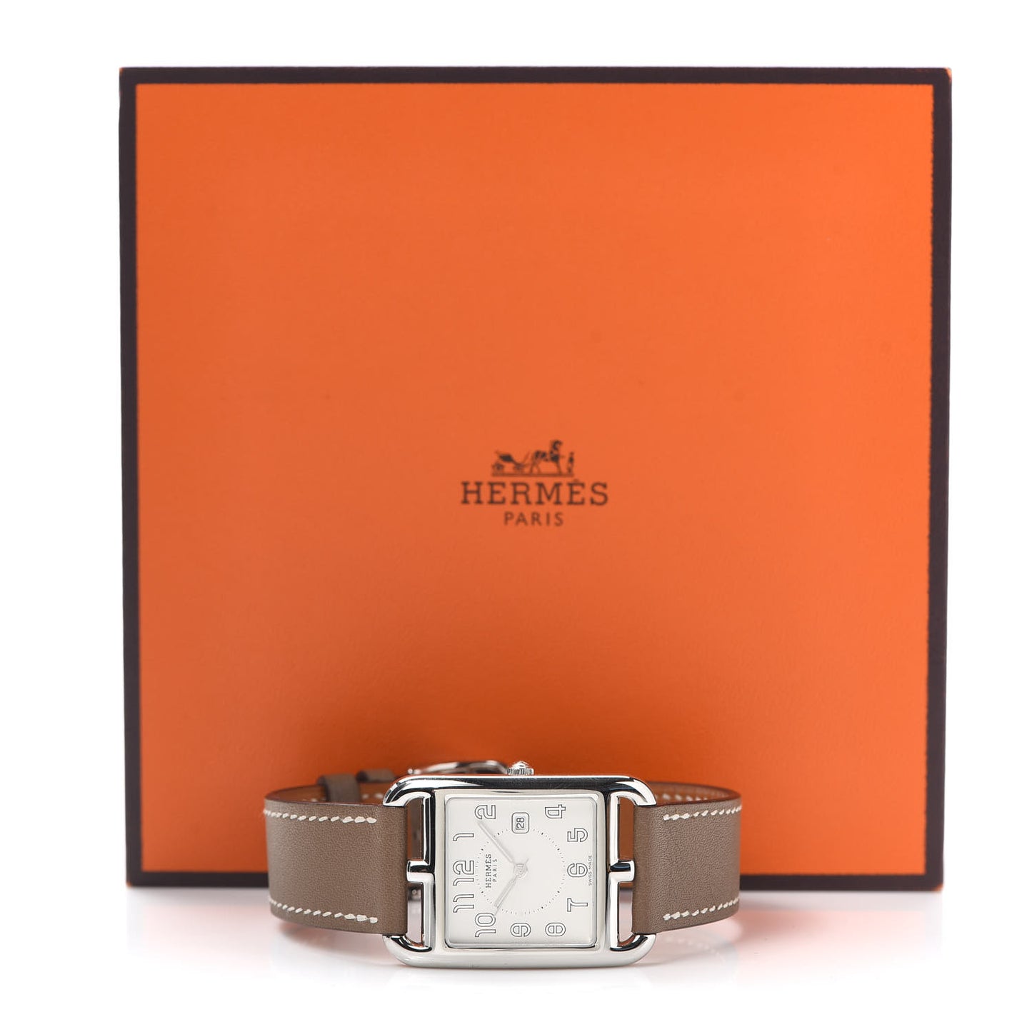 Stainless Steel Swift 29mm Cape Cod Quartz Watch Etoupe