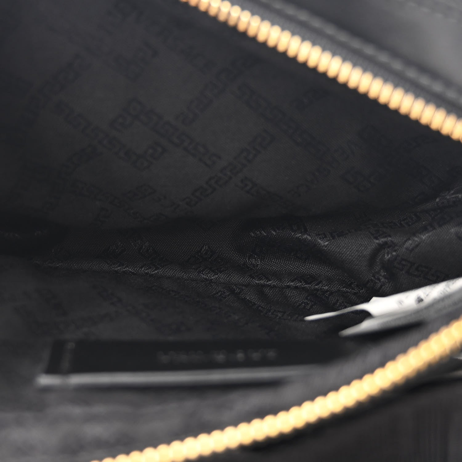 Versace Calfskin Medea Belt Bag Black 6 of 11