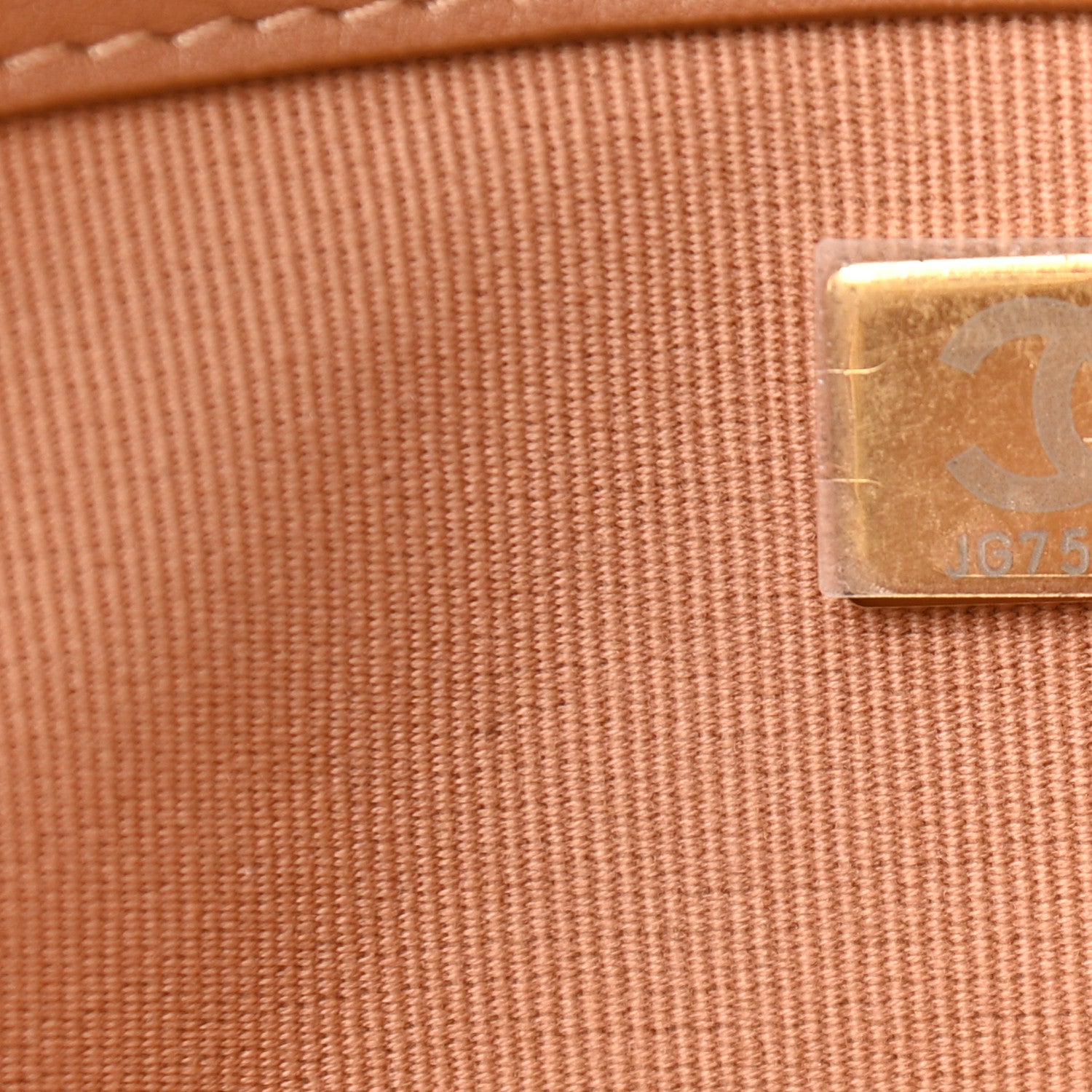 Chanel Lambskin Shopping Tote Camel 8 of 10