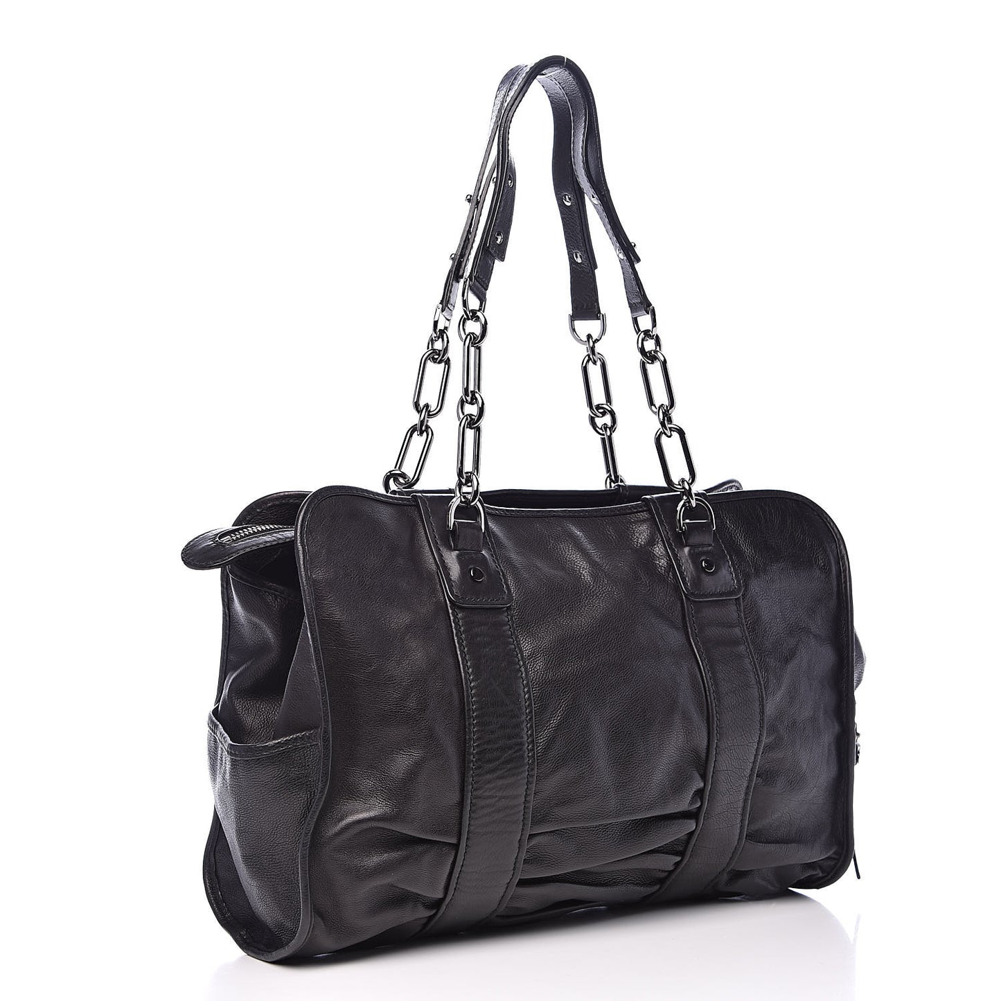 Calfskin Tote Black