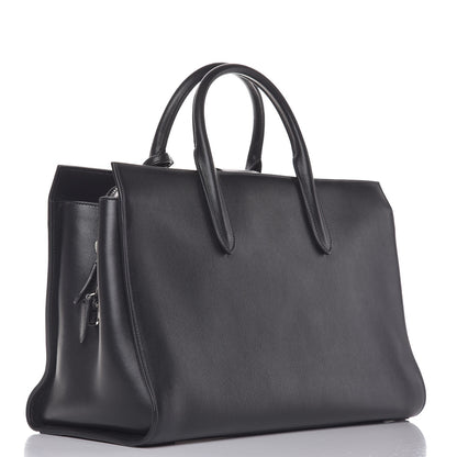 Saint Laurent Calfskin Large Jane Tote Bag Black 3 of 8