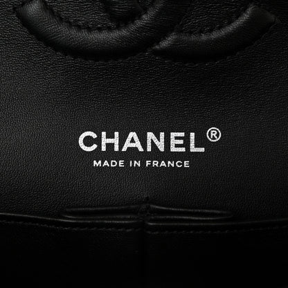 Chanel Lambskin Quilted Medium Double Flap So Black 6 of 11
