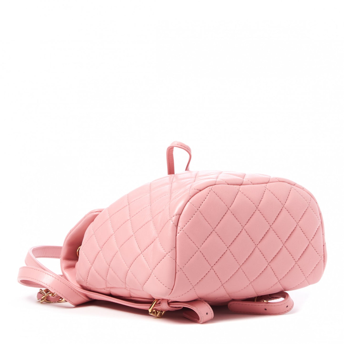 Lambskin Quilted Mini Urban Spirit Backpack Pink