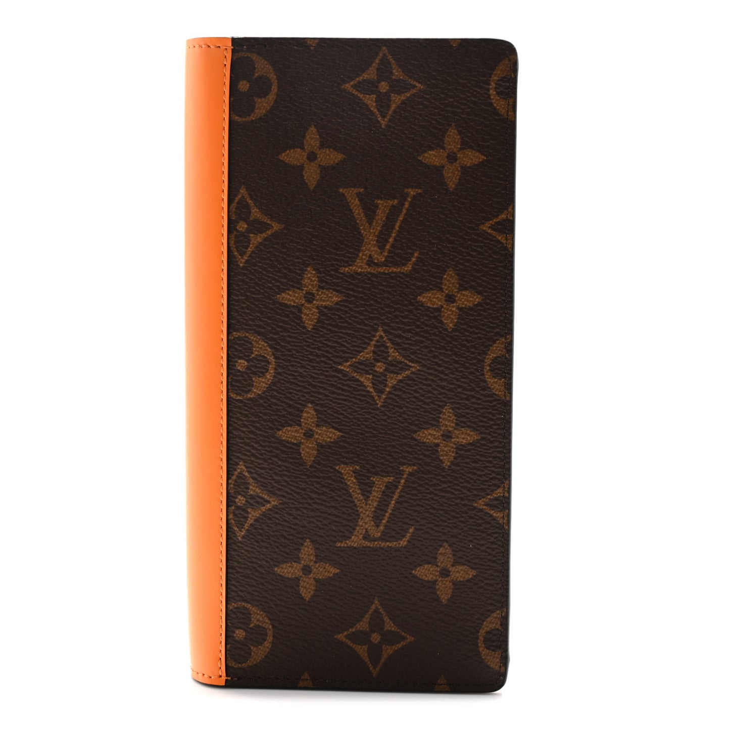 Monogram Macassar Brazza Wallet Safran