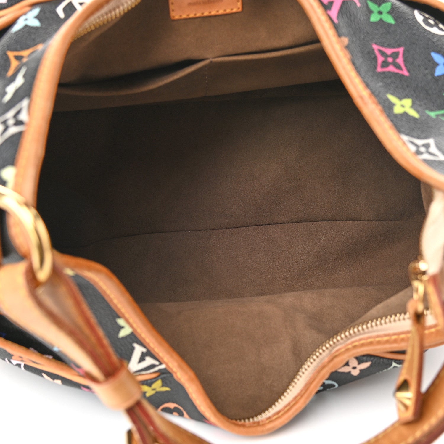 Louis Vuitton Monogram Multicolor Chrissie Black 4 of 11