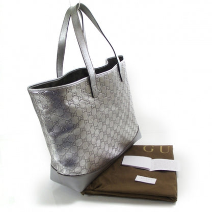 Gucci Guccissima Large Tote Silver 3 of 9