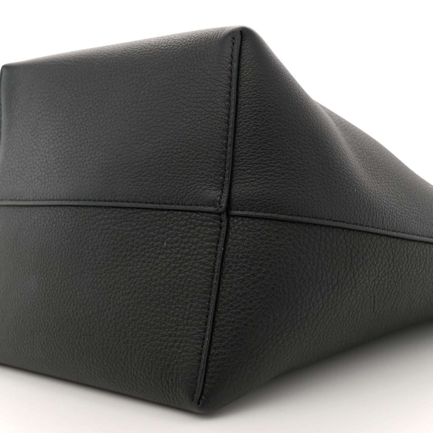 The Row Grained Calfskin Medium N/S Park Tote Black 9 of 11