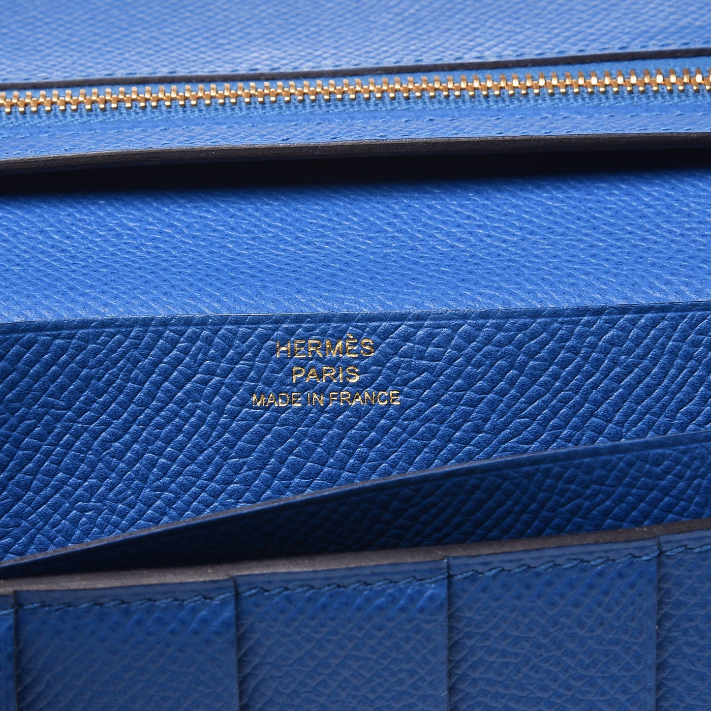Epsom Bearn Gusset Wallet Bleu Zanzibar