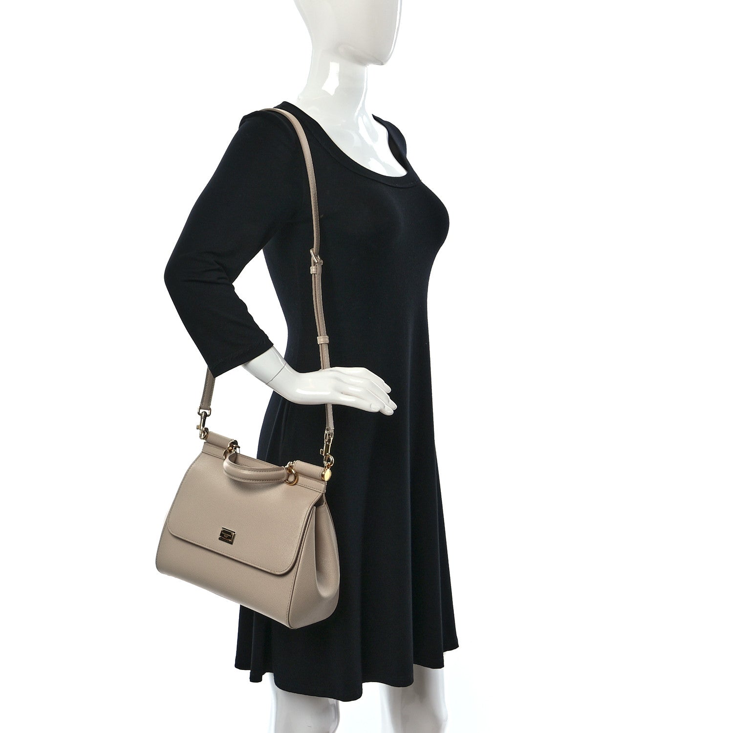 Dolce & Gabbana Dauphine Medium Miss Sicily Satchel Pink 2 of 14