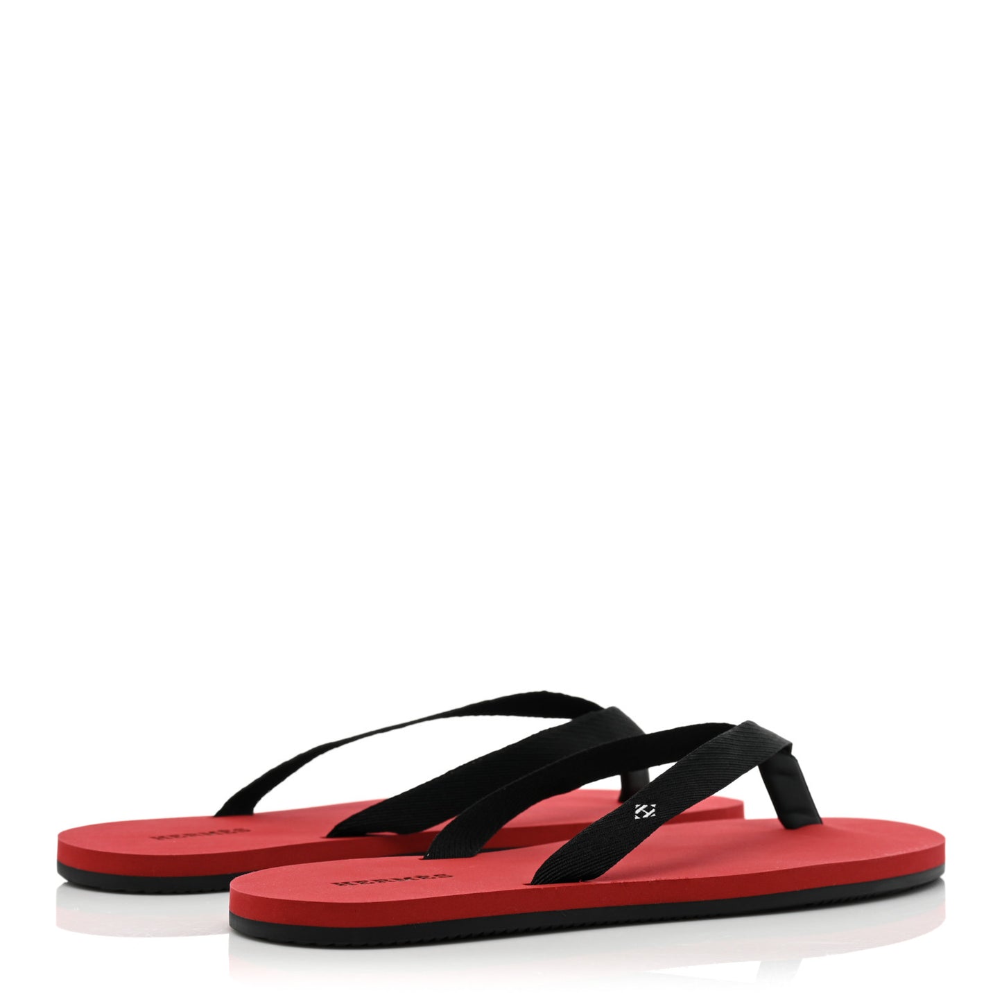 Canvas Mens Summer Thong Sandals 43 Black Rouge H