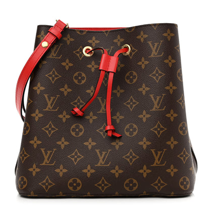 Louis Vuitton Monogram Neonoe MM Coquelicot 1 of 11