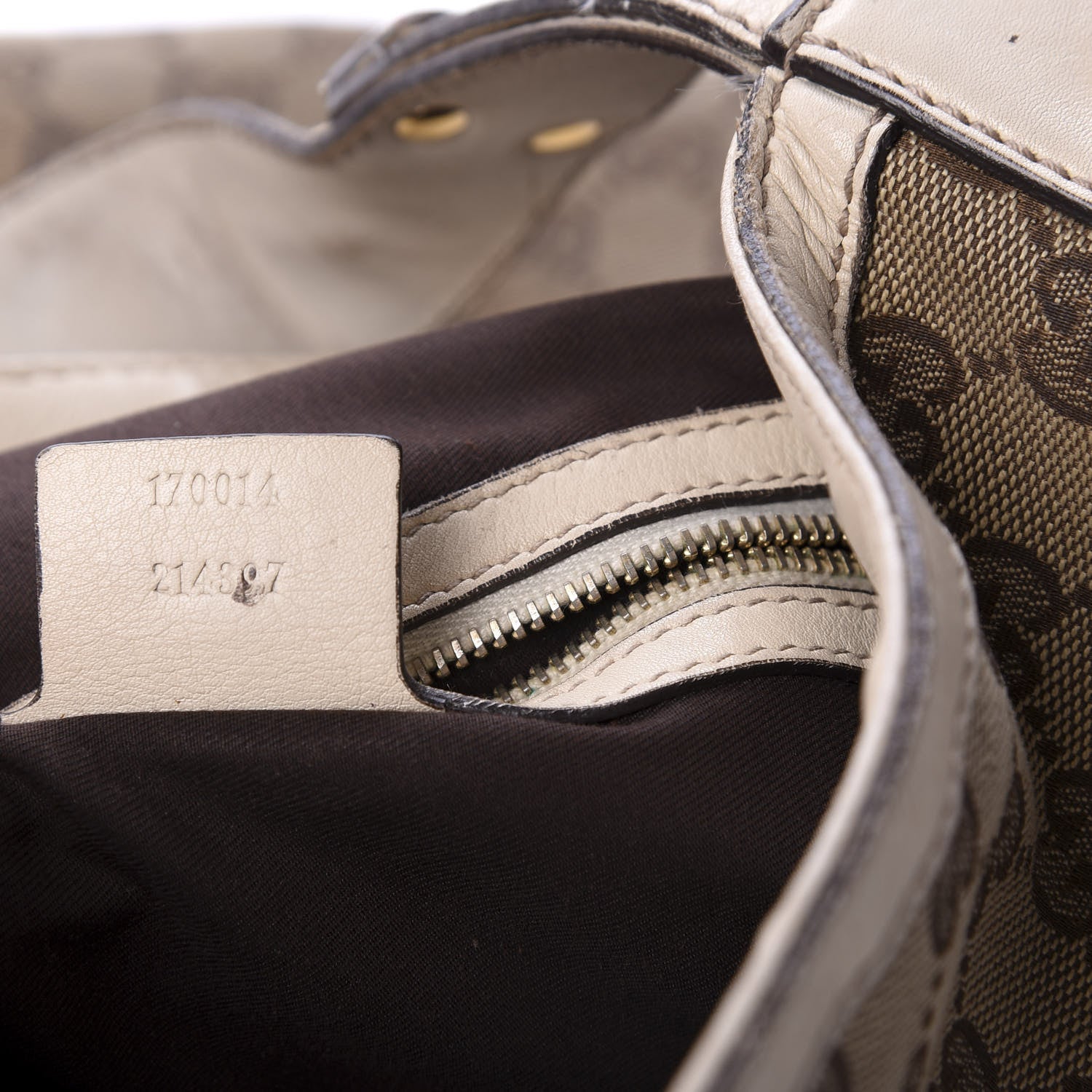 Gucci Monogram Large Wave Hobo Off White 10 of 18