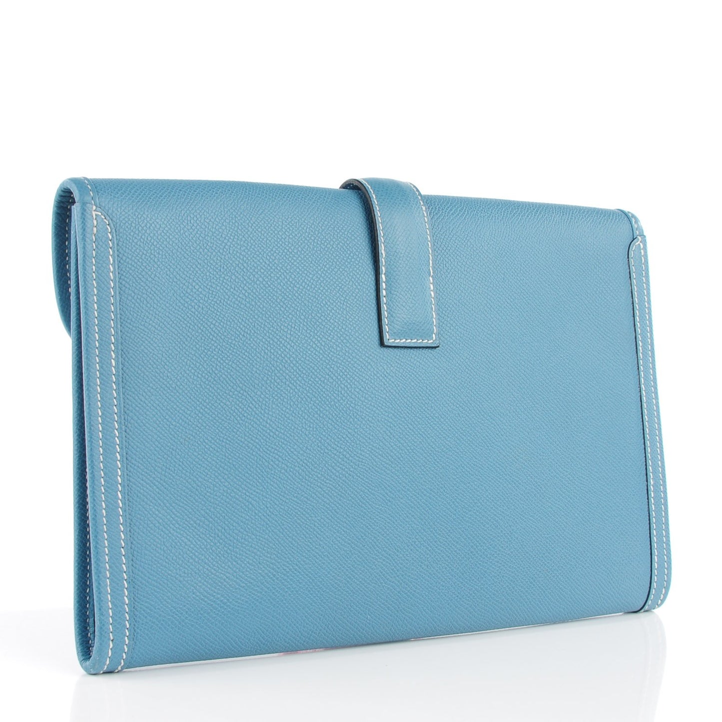 Epsom Jige PM Clutch Blue Jean