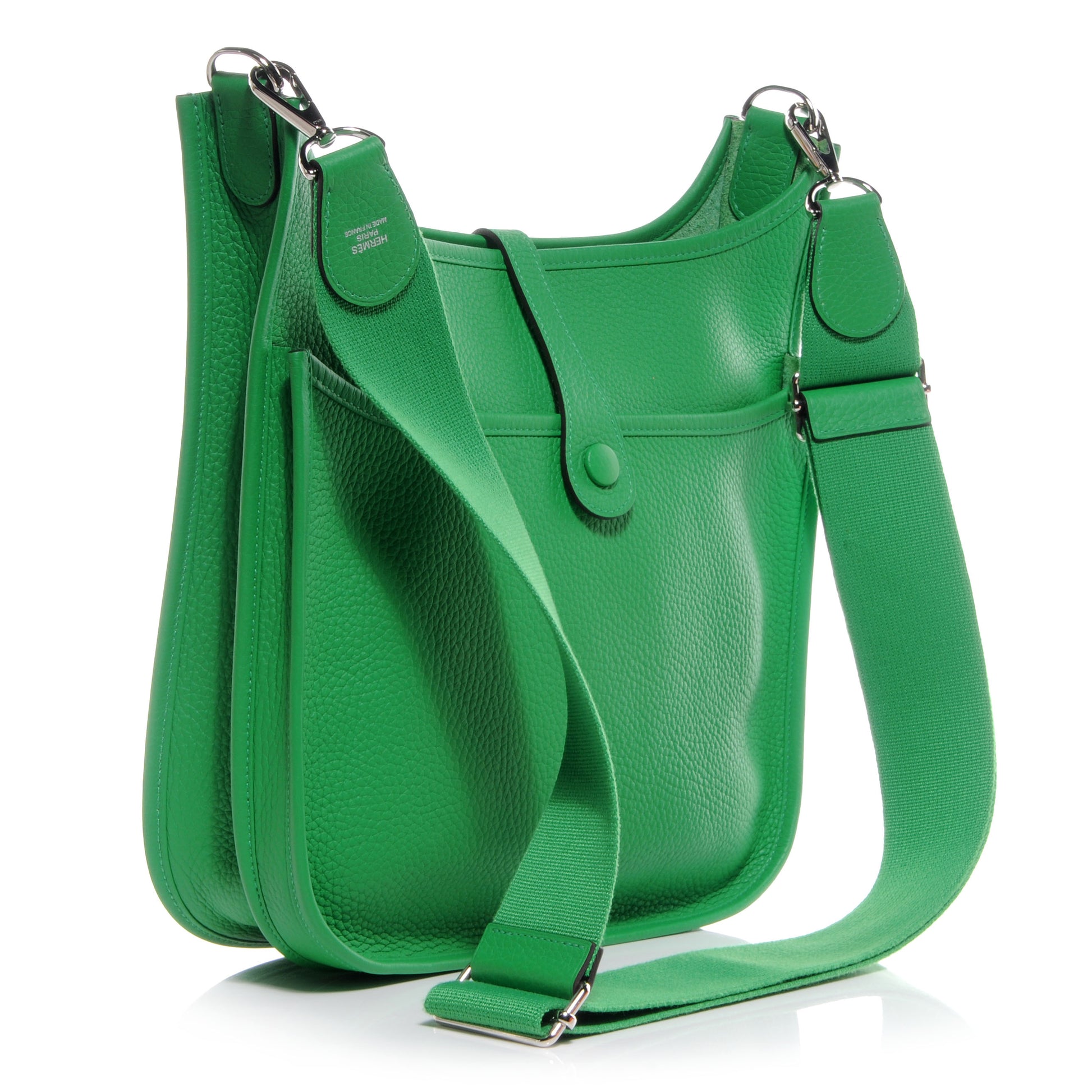 Hermes Taurillon Clemence Evelyne III PM Bambou 3 of 8
