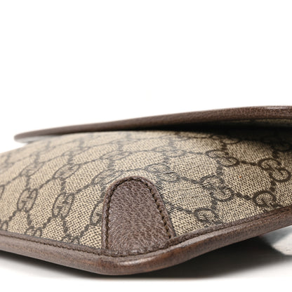 Gucci GG Supreme Monogram Neo Vintage Web Belt Bag Brown 9 of 9