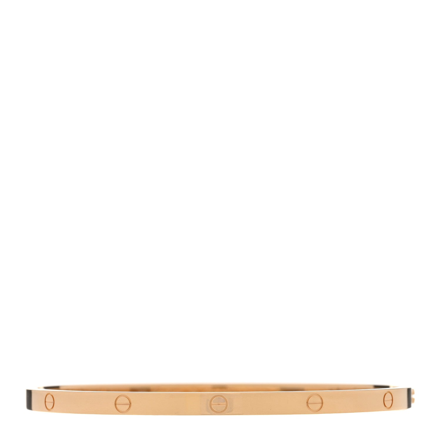 Cartier 18K Yellow Gold Small LOVE Bracelet 18 1 of 7