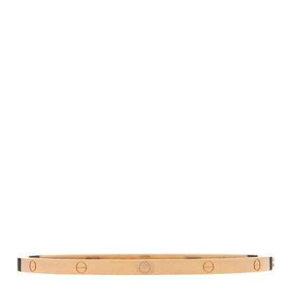 Cartier 18K Yellow Gold Small LOVE Bracelet 18 1 of 7