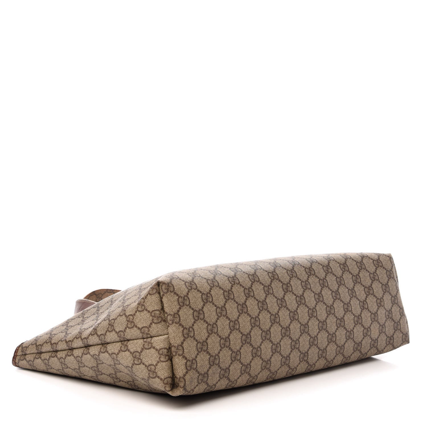 Gucci GG Plus Monogram Medium Signature Web Loop Tote Brown 4 of 10