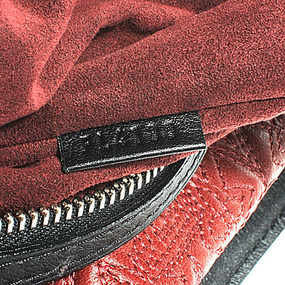 Louis Vuitton Monogram Lambskin Antheia Hobo PM Framboise 4 of 7