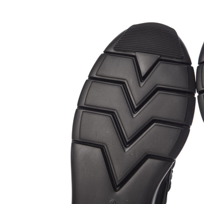 Louis Vuitton Neoprene Mesh Rubber Monogram Camo Fastlane Low Sneakers 8 Black 9 of 12