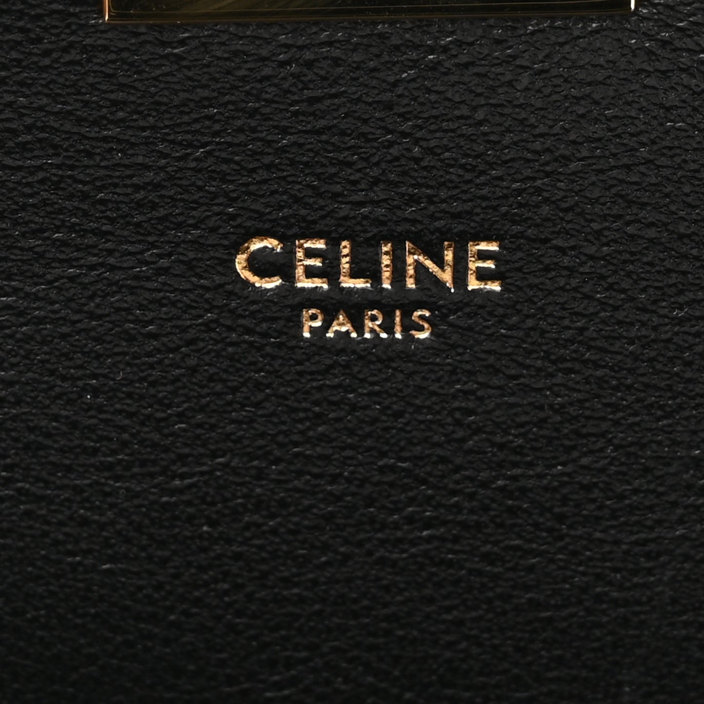 Calfskin Quilted Medium C Bag Black