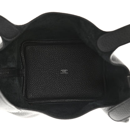 Hermes Taurillon Clemence Picotin Lock 18 PM Black 4 of 10