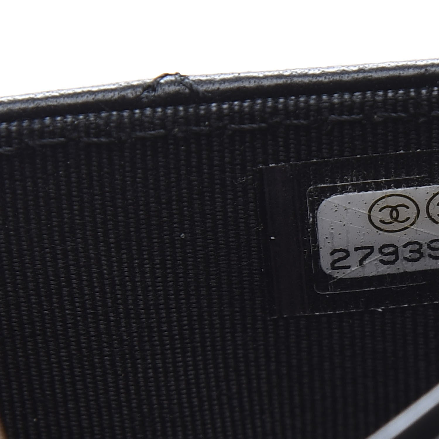 Chanel Lambskin Quilted Flap Card Holder Black 8 of 11