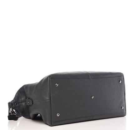 MCM Calfskin Weekender Bag Phantom Grey 4 of 19