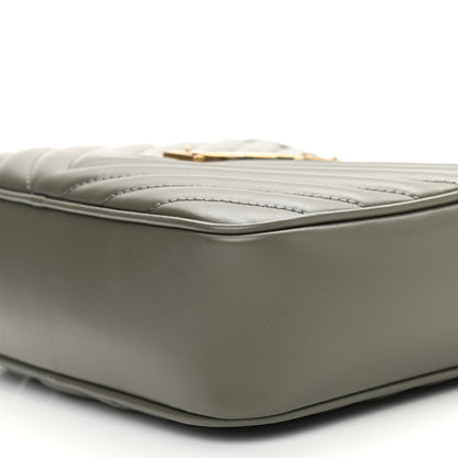 Saint Laurent Calfskin Matelasse Monogram Lou Camera Bag Seaweed 10 of 11