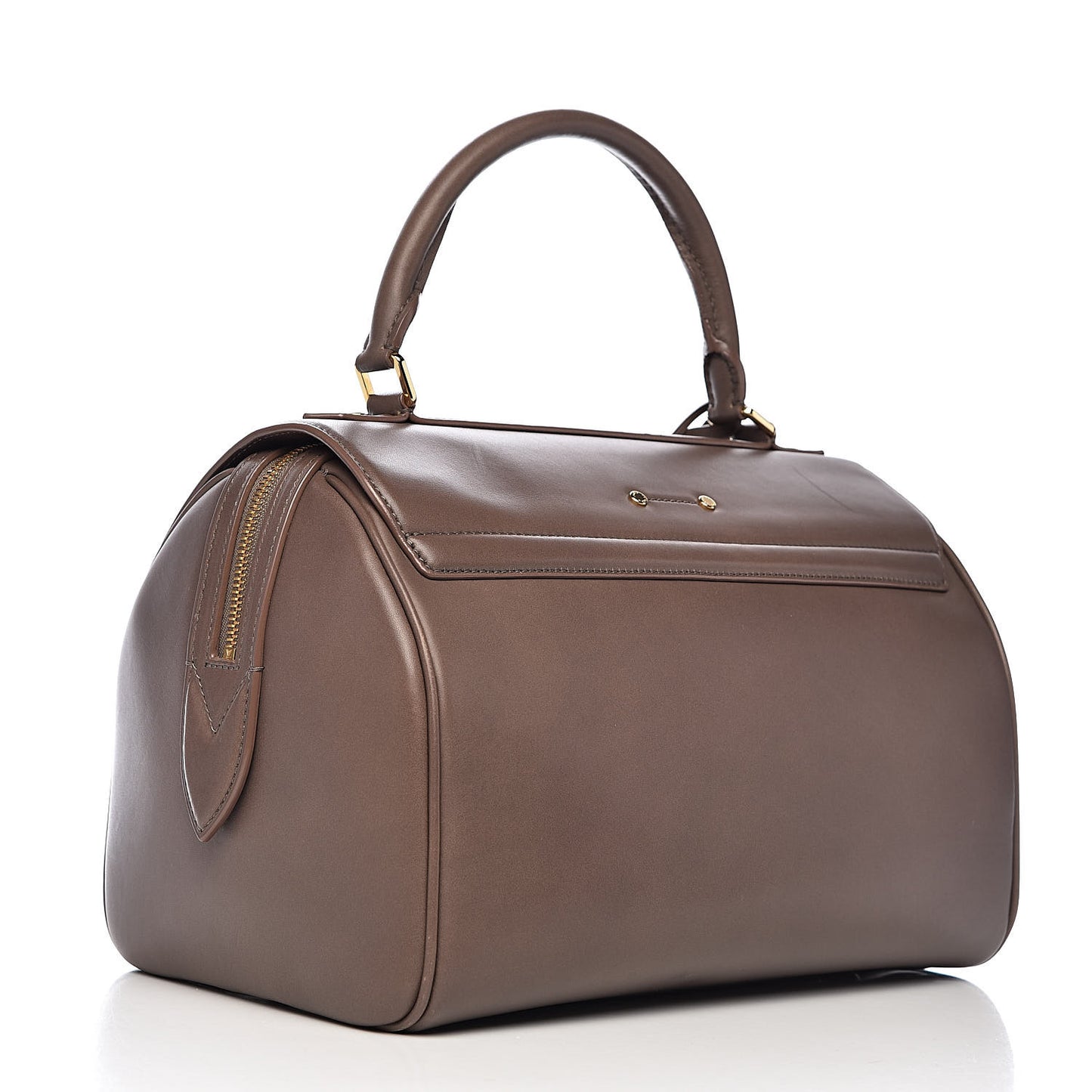 Cuir Orfevre Leather Neo Speedy PM Brown
