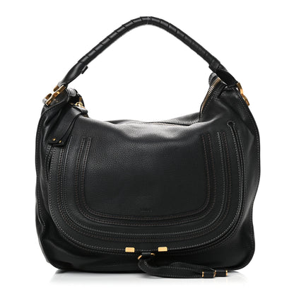 Chloe Calfskin Large Marcie Hobo Black 1 of 9