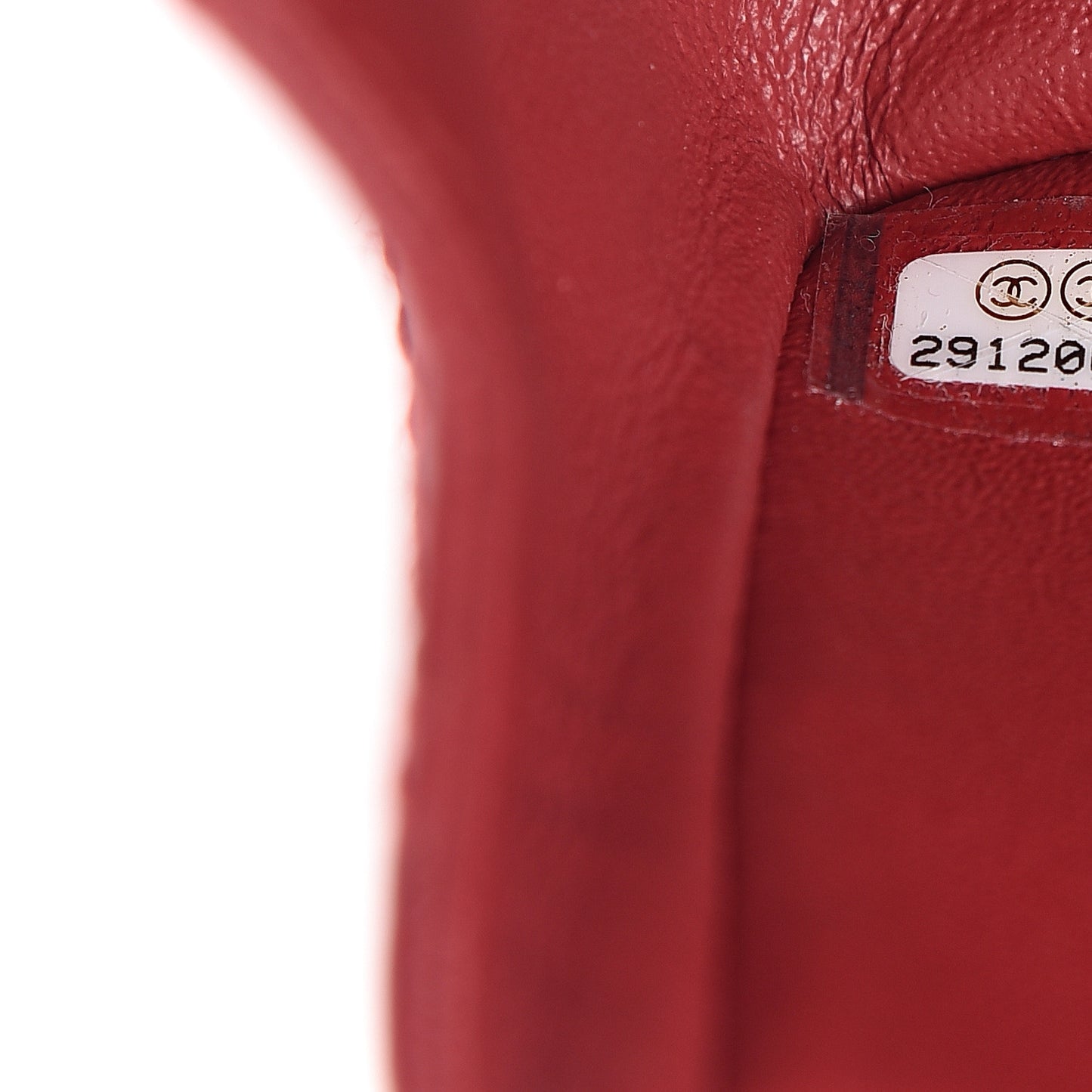 Aged Calfskin Quilted 2.55 Reissue Mini Flap Red