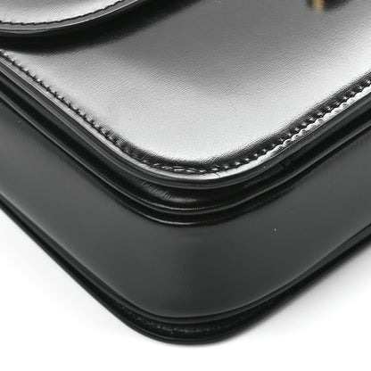 Celine Shiny Calfskin Medium Triomphe Black 10 of 11