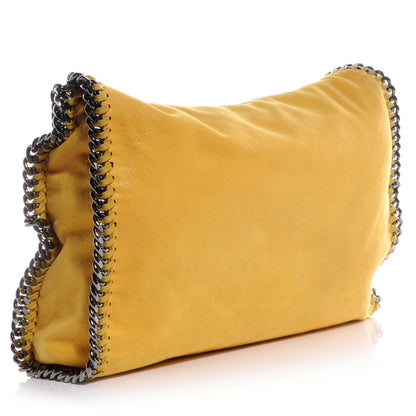 Stella McCartney Faux Leather Shaggy Deer Falabella Yellow 3 of 8