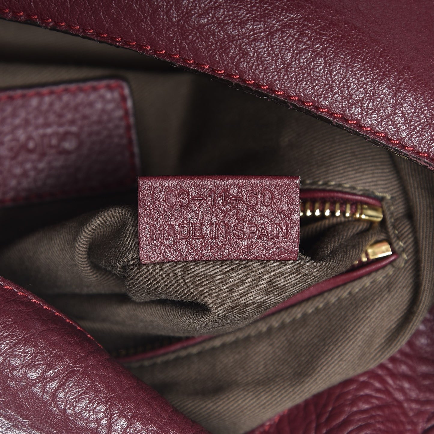 Calfskin Medium Marcie Crossbody Bag Plum Purple
