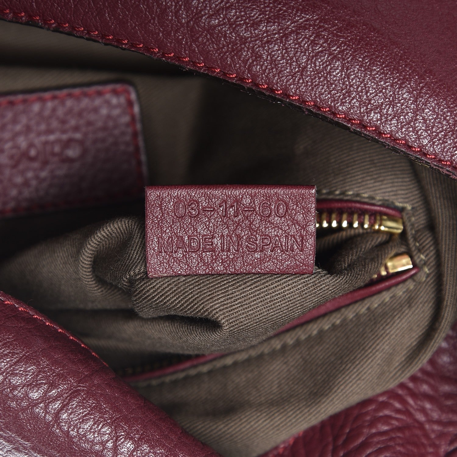 Chloe Calfskin Medium Marcie Crossbody Bag Plum Purple 7 of 11