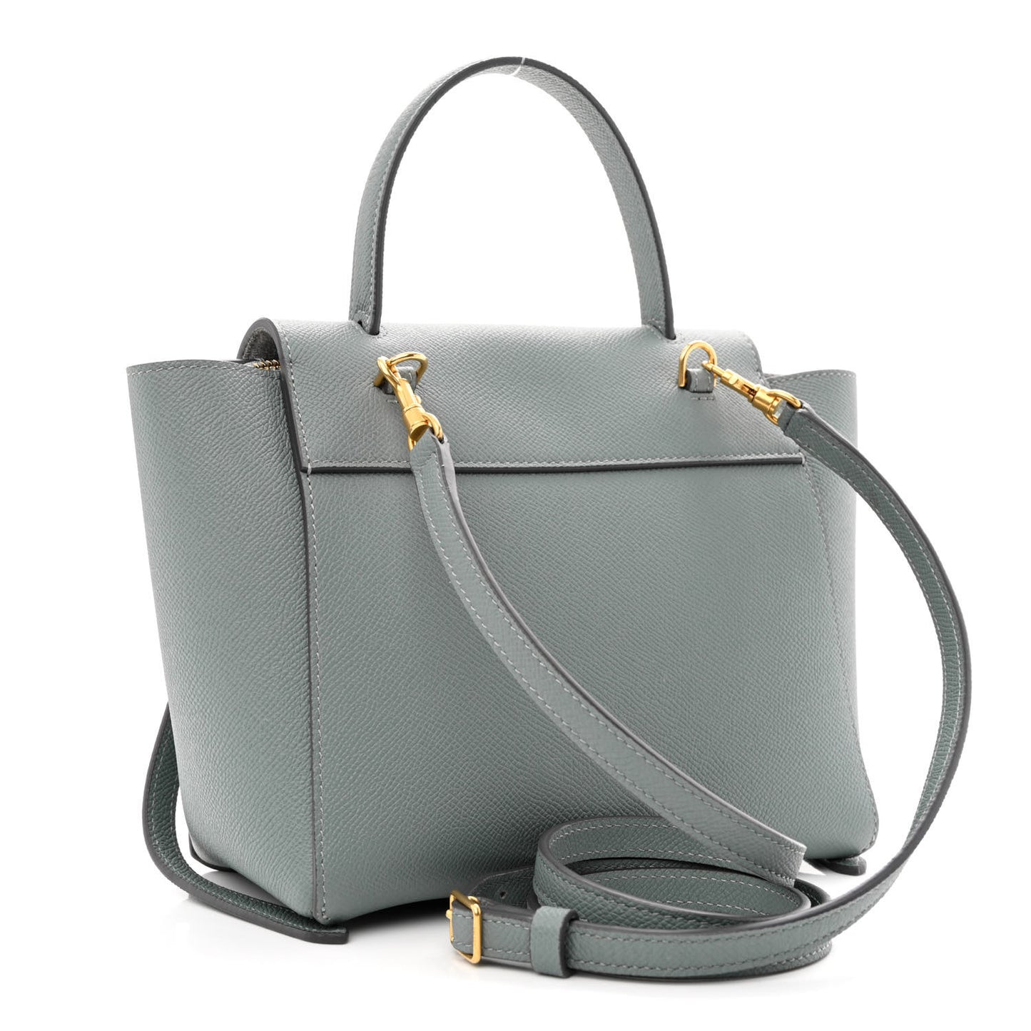 Grained Calfskin Nano Belt Bag Storm