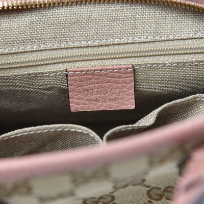 Gucci Monogram Small Bree Tote Beige Soft Pink 7 of 10