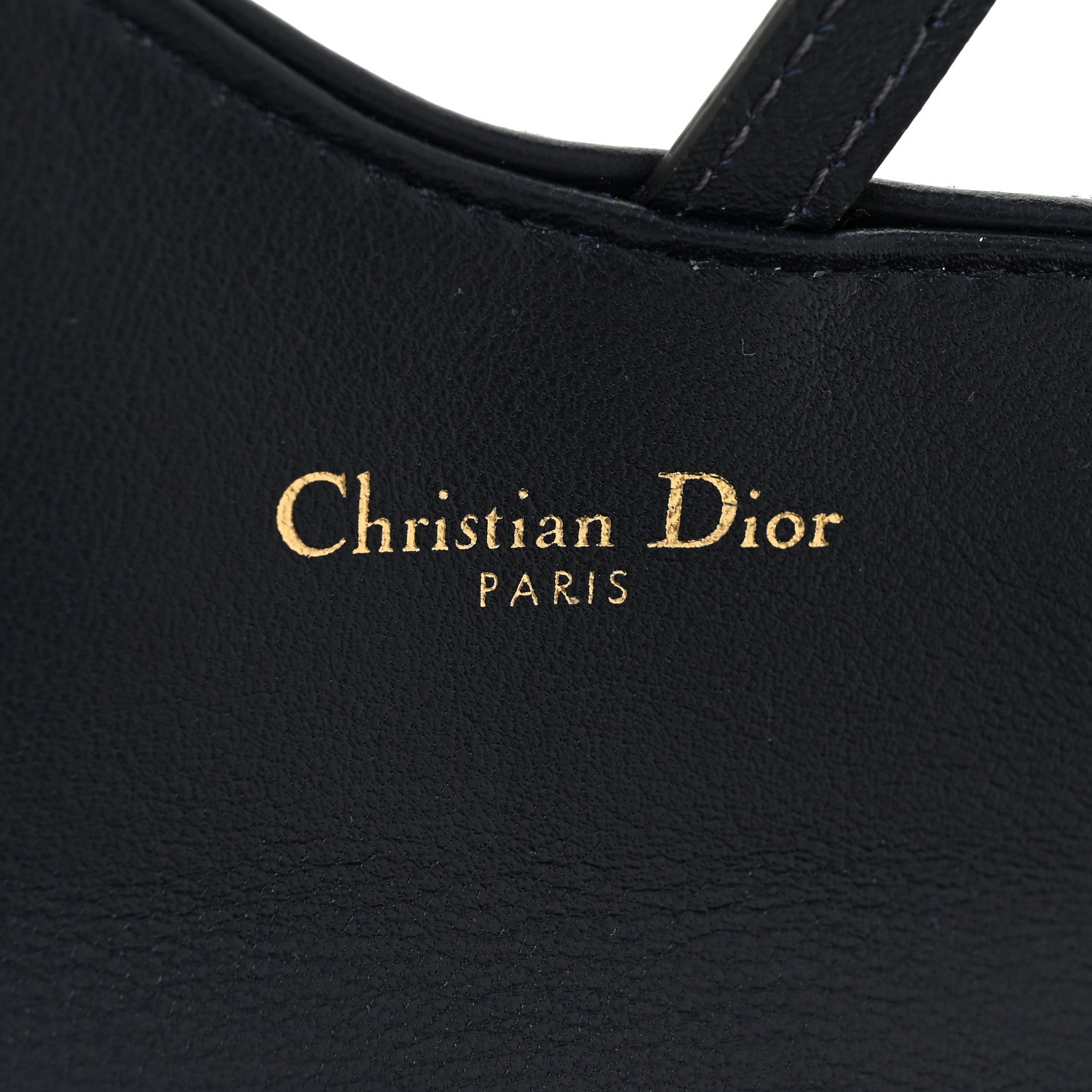 Christian Dior Oblique Nano Saddle Chain Pouch Blue 5 of 9