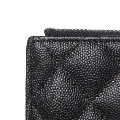 Chanel Caviar Quilted Classic Zip Pouch Black 11 of 11