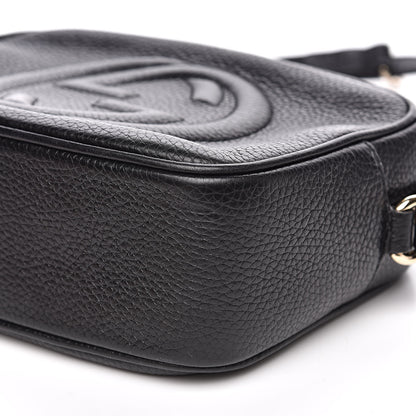 Gucci Pebbled Calfskin Small Soho Disco Bag Black 11 of 12