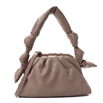 Miu Miu Nappa Knot Top Handle Shoulder Bag Cammeo 1 of 8