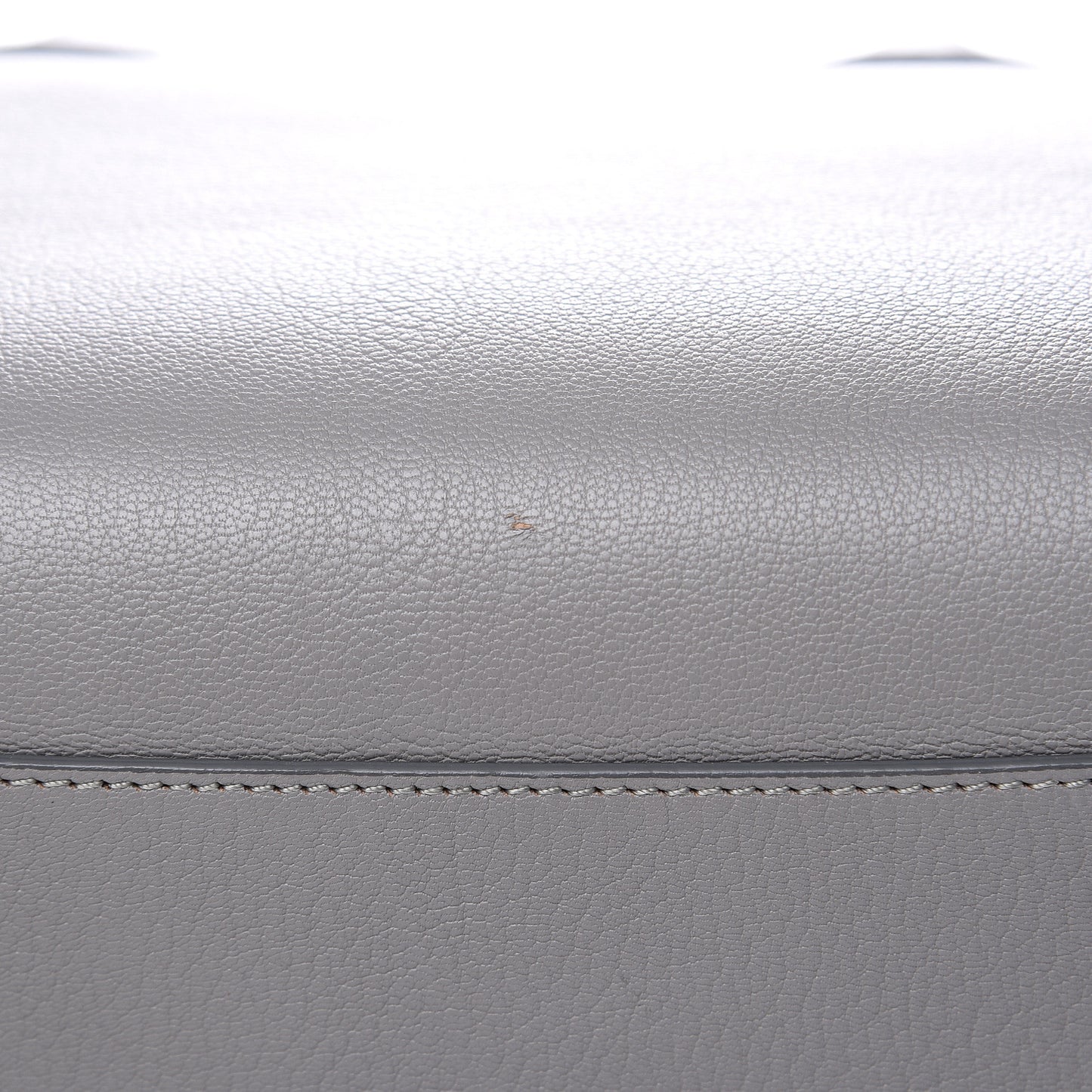 Sugar Goatskin Medium Antigona Pearl Grey