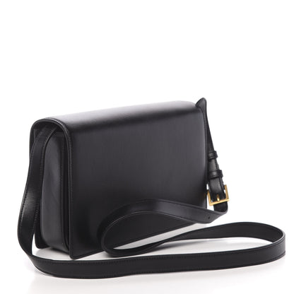 Saint Laurent Smooth Calfskin Suede Medium Bellechasse Black 3 of 10