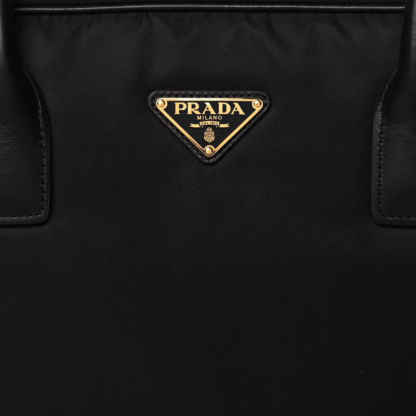 Re-Nylon Tesutto Nappa Medium Re-Edition 1978 Bowler Bag Black