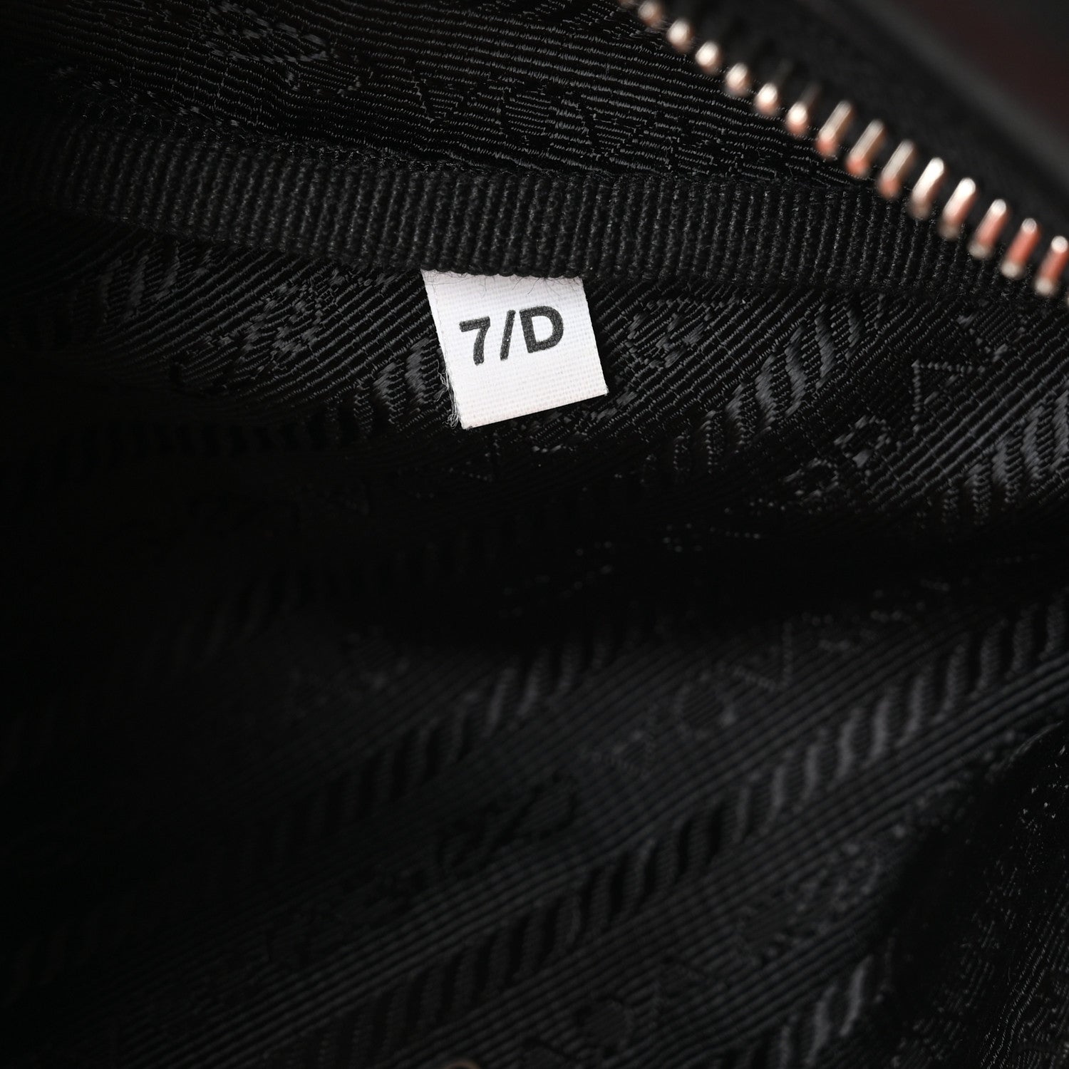 Prada Grace Lux Triangle Shoulder Bag Black 7 of 10