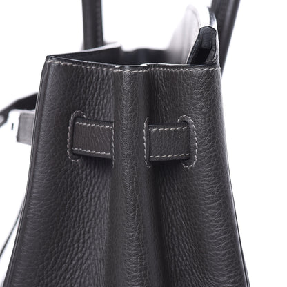 Hermes Taurillon Clemence Birkin 35 Graphite 20 of 35