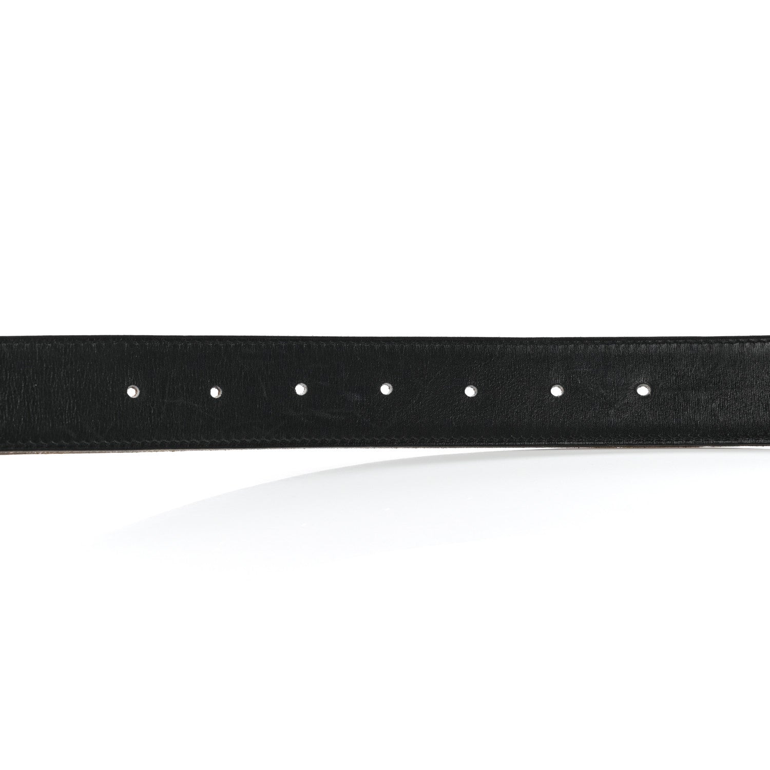 Hermes Box Togo 32mm Idem Belt 80 Black Gold 3 of 9